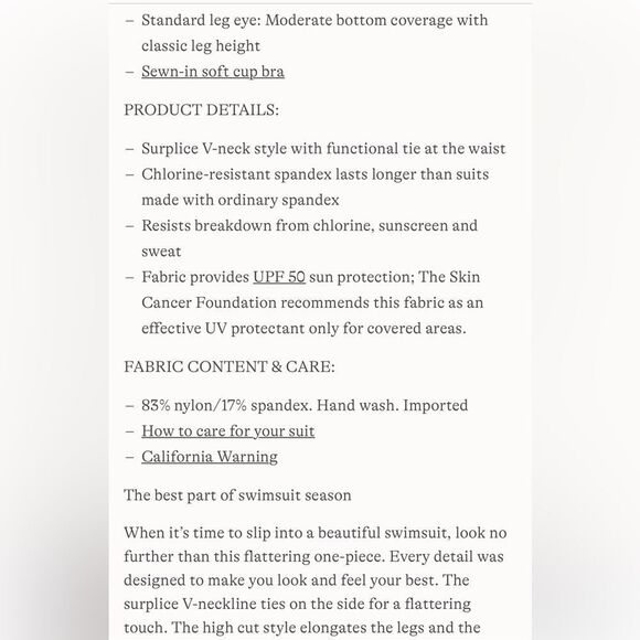 Land's End Plus Regular Side tie wrap one piece swimsuit black meadow floral Var - Picture 7 of 7